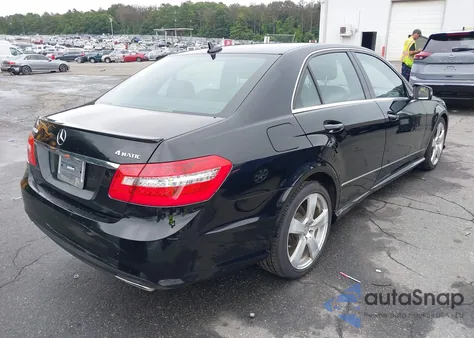2011 Mercedes-Benz E 350 4Matic из США, поврежденный, VIN WDDHF8HB7BA418032